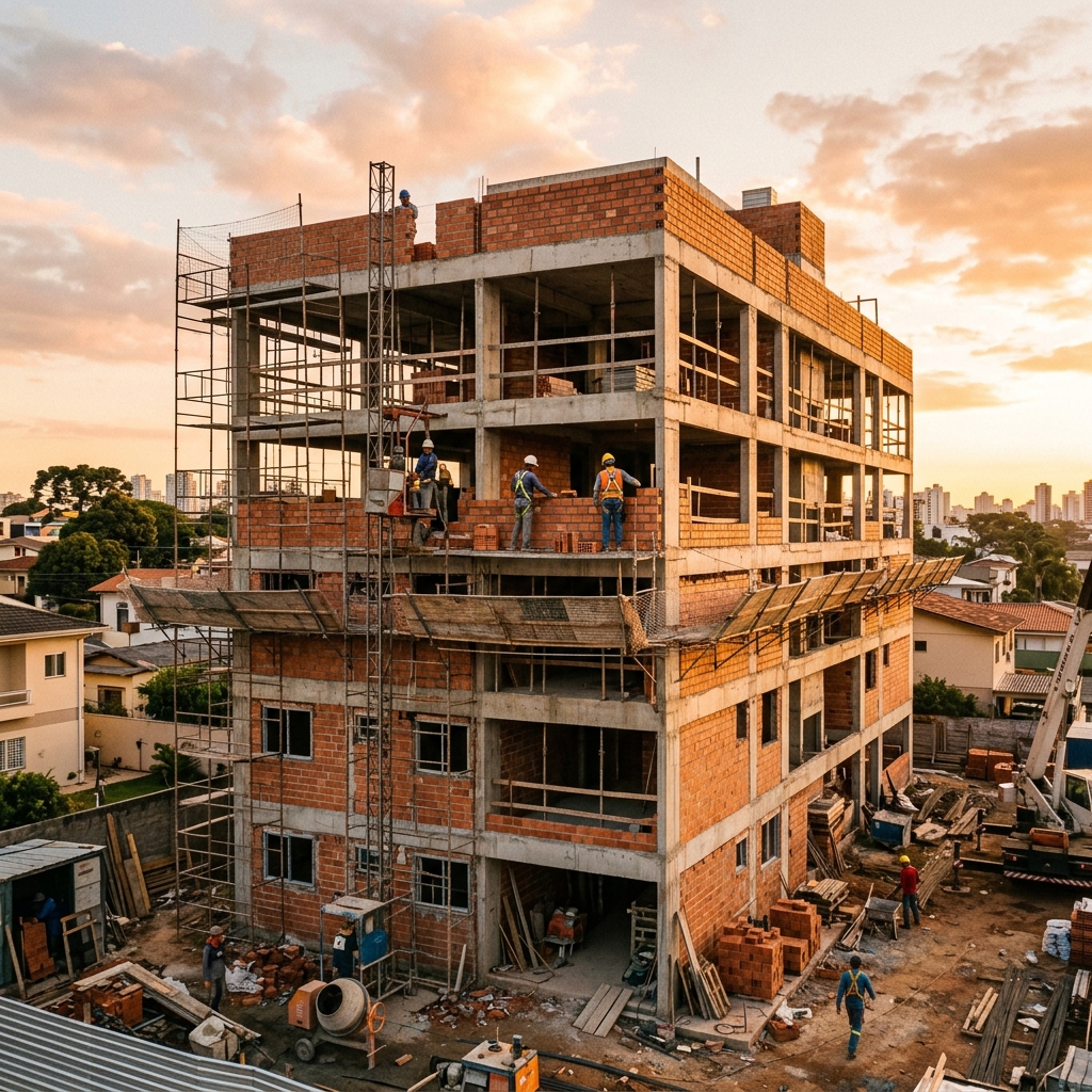 Residential project under construction